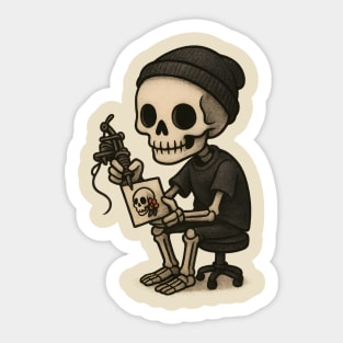 tattoo apprentice Sticker